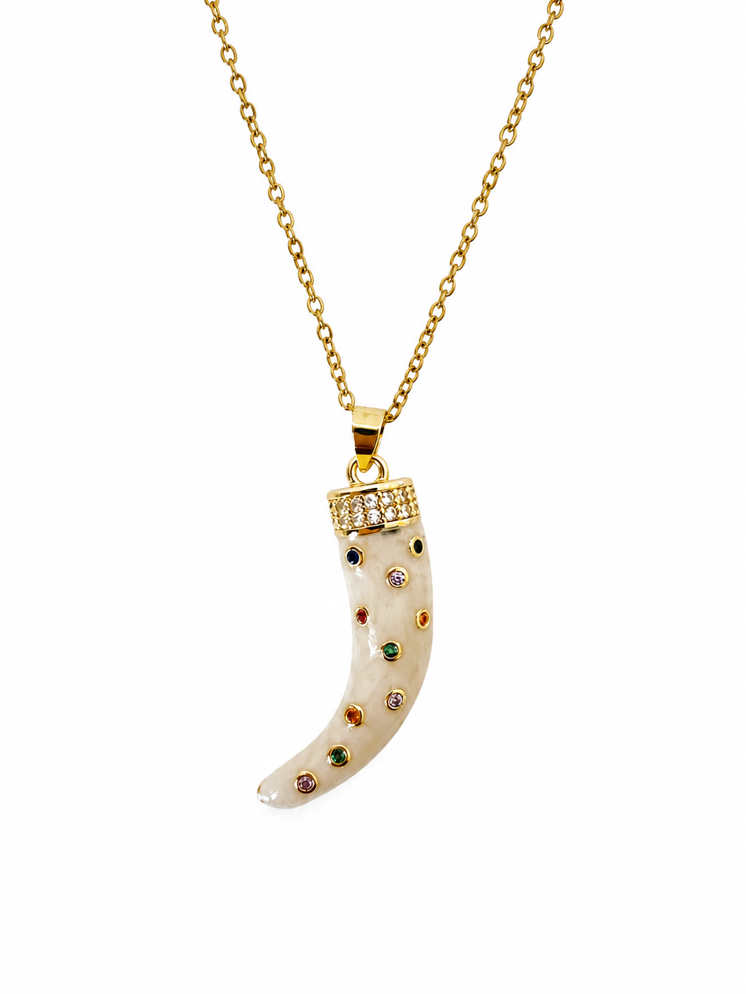 Amore Horn Necklace