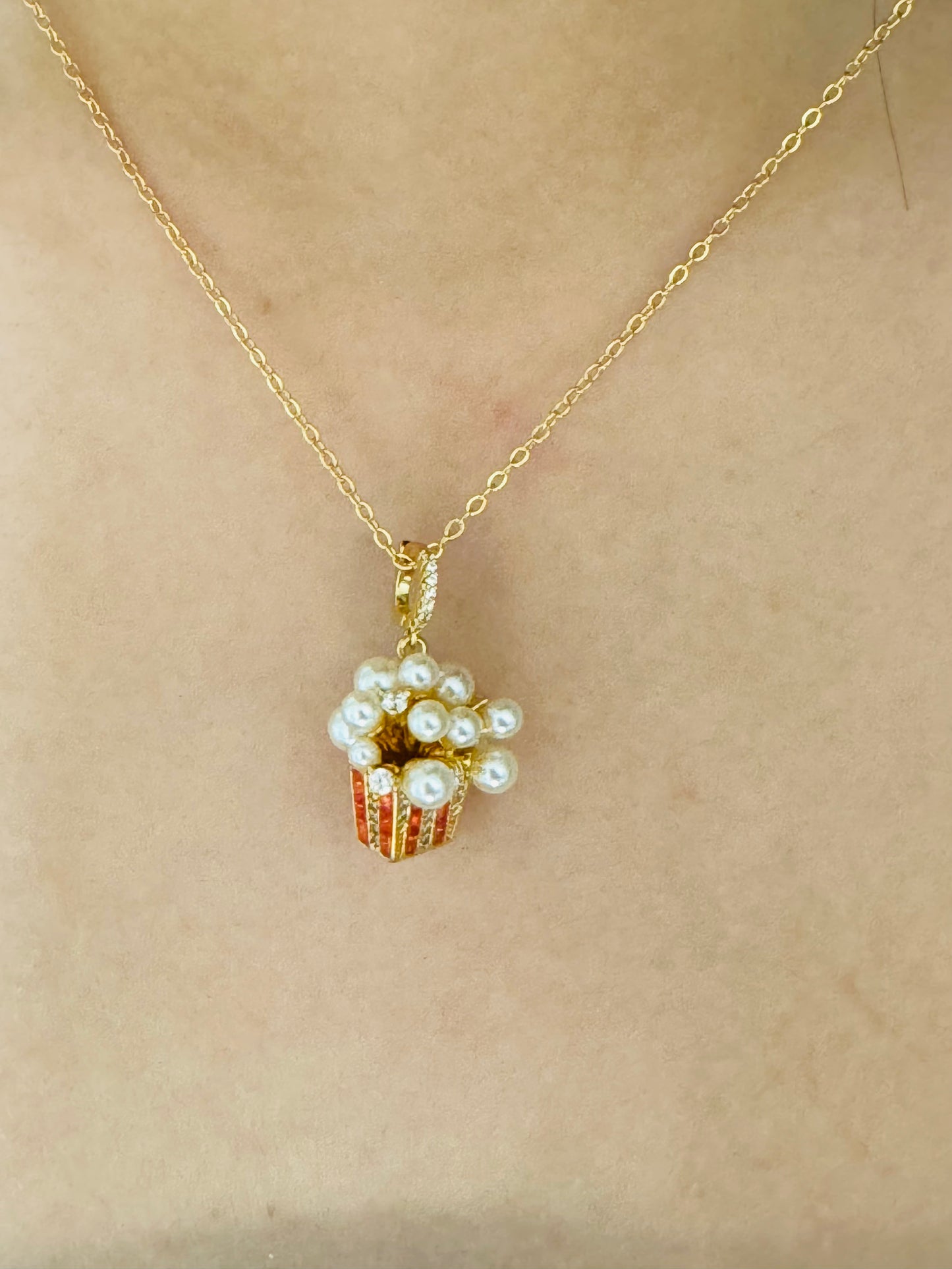 Popcorn Necklace