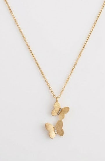 Twin Flutter Necklace