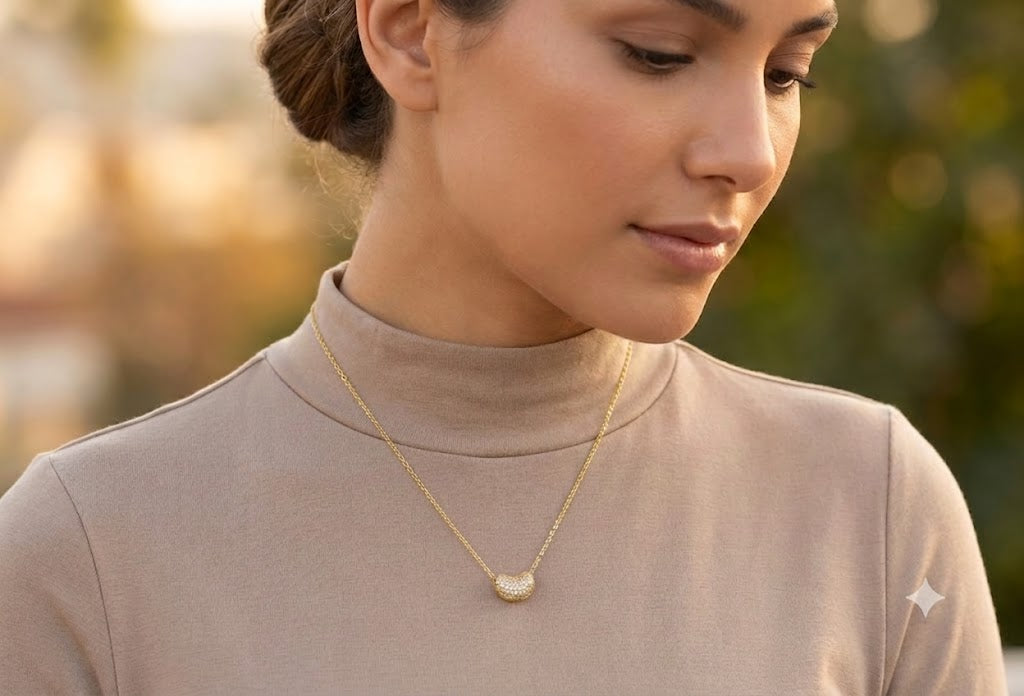 Love You a Latte Necklace