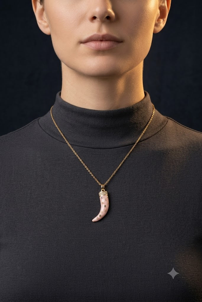 Amore Horn Necklace