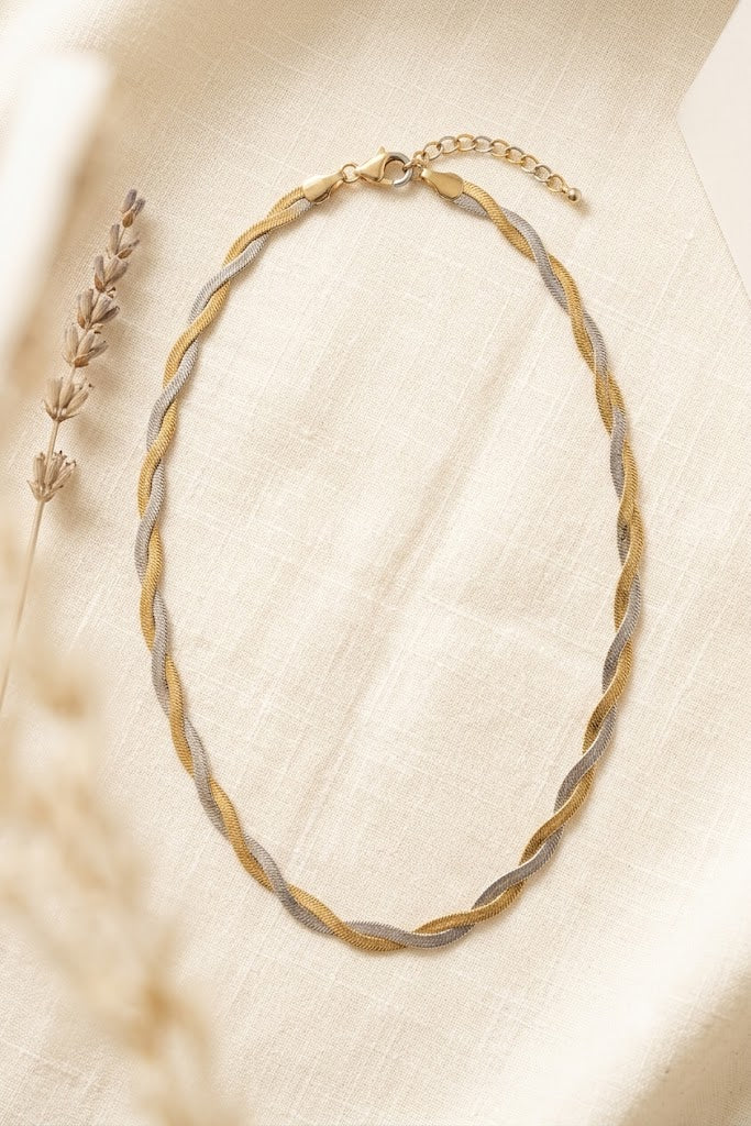 Intertwine 2-Tone Necklace