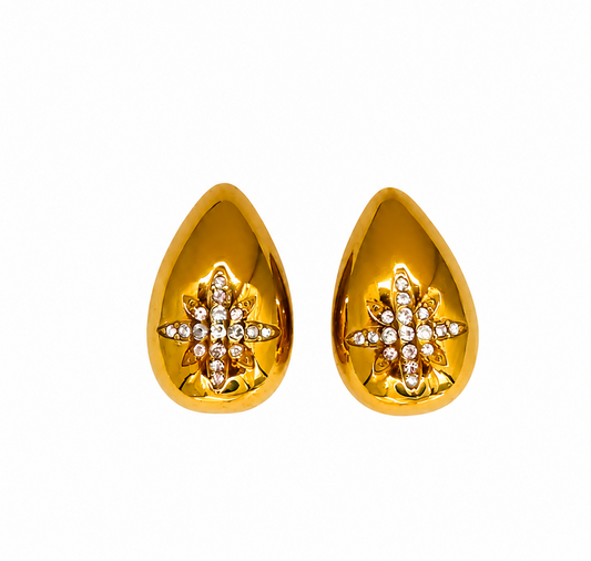 Golden Polaris Earrings