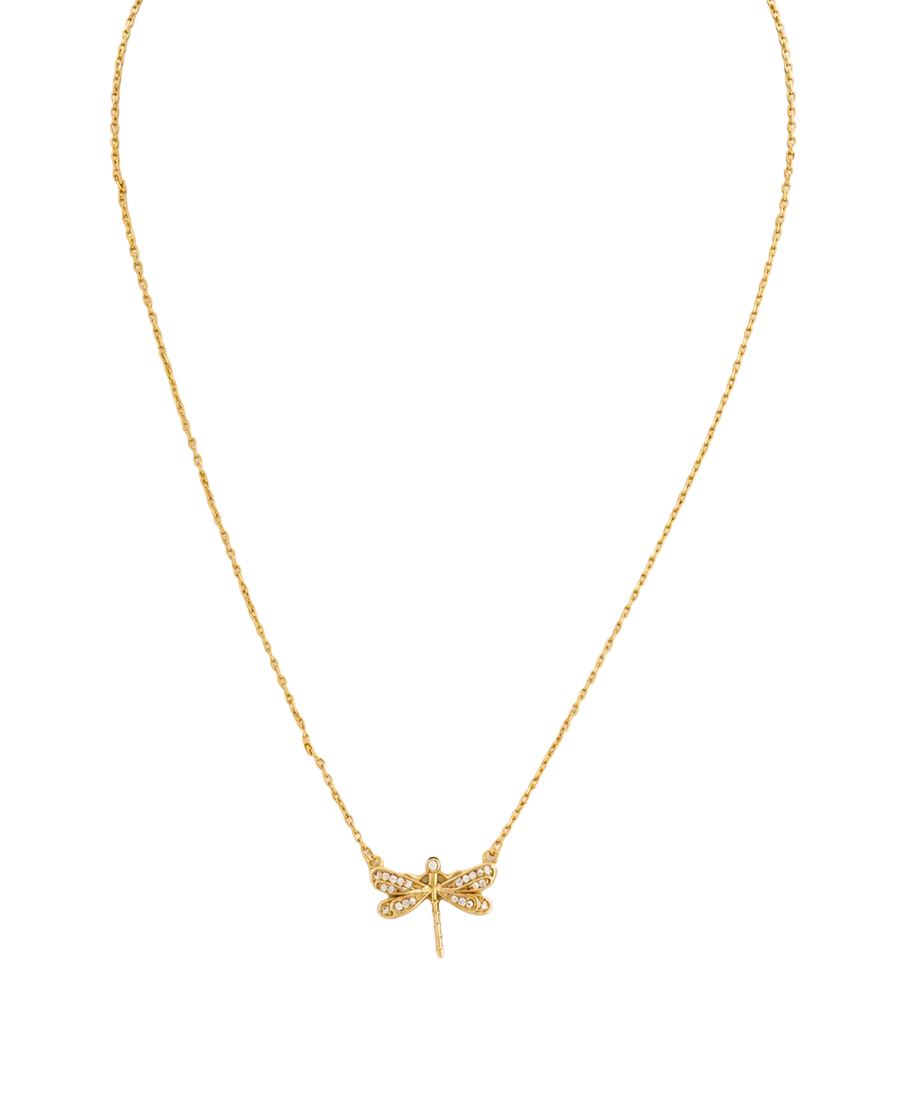 Lyra Dragonfly Necklace