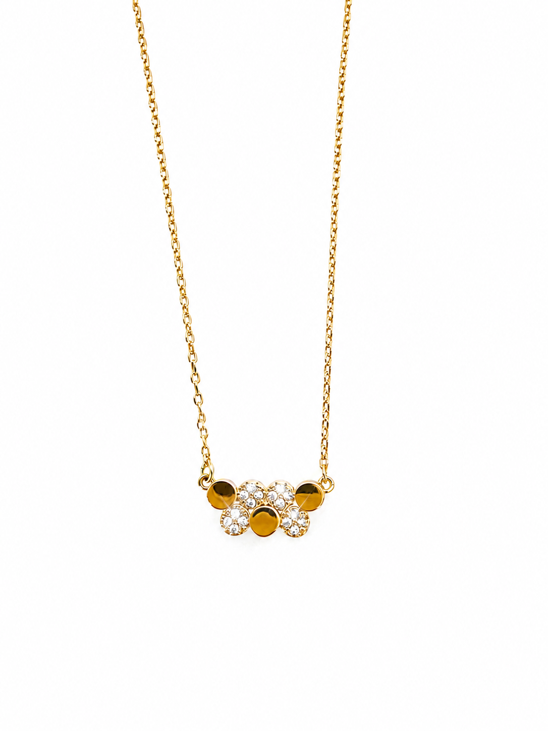 Elara Cluster Necklace