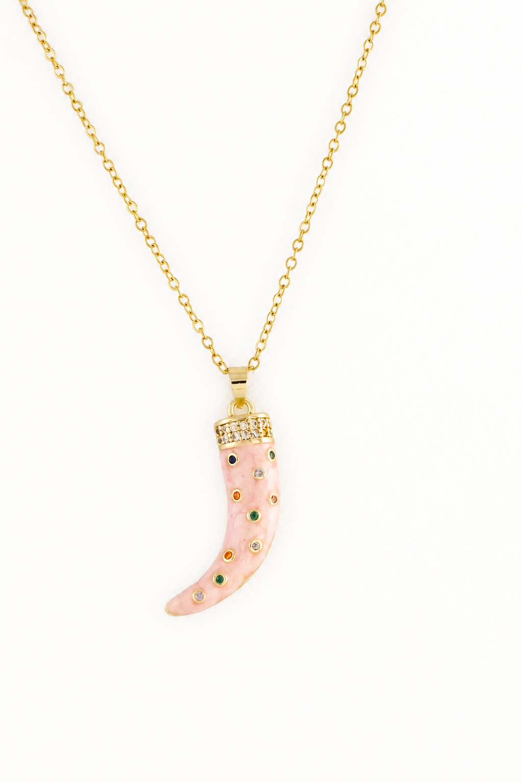 Amore Horn Necklace