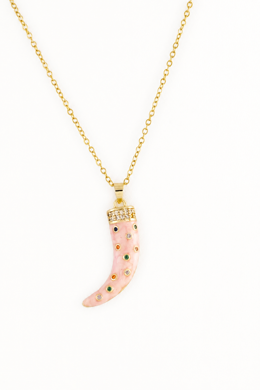 Amore Horn Necklace