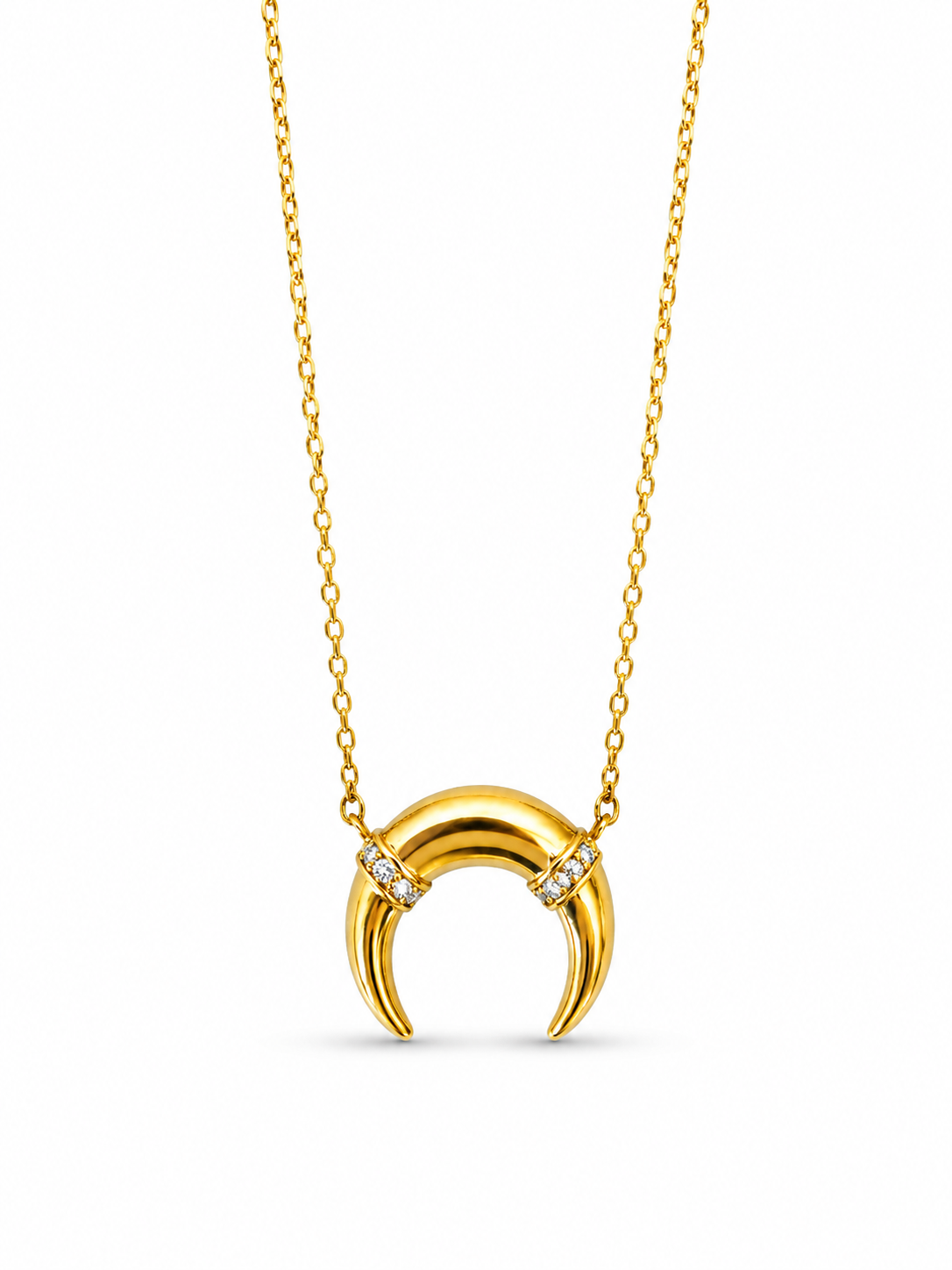 Crescent Horn Necklace