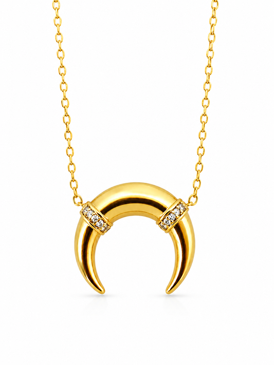 Crescent Horn Necklace
