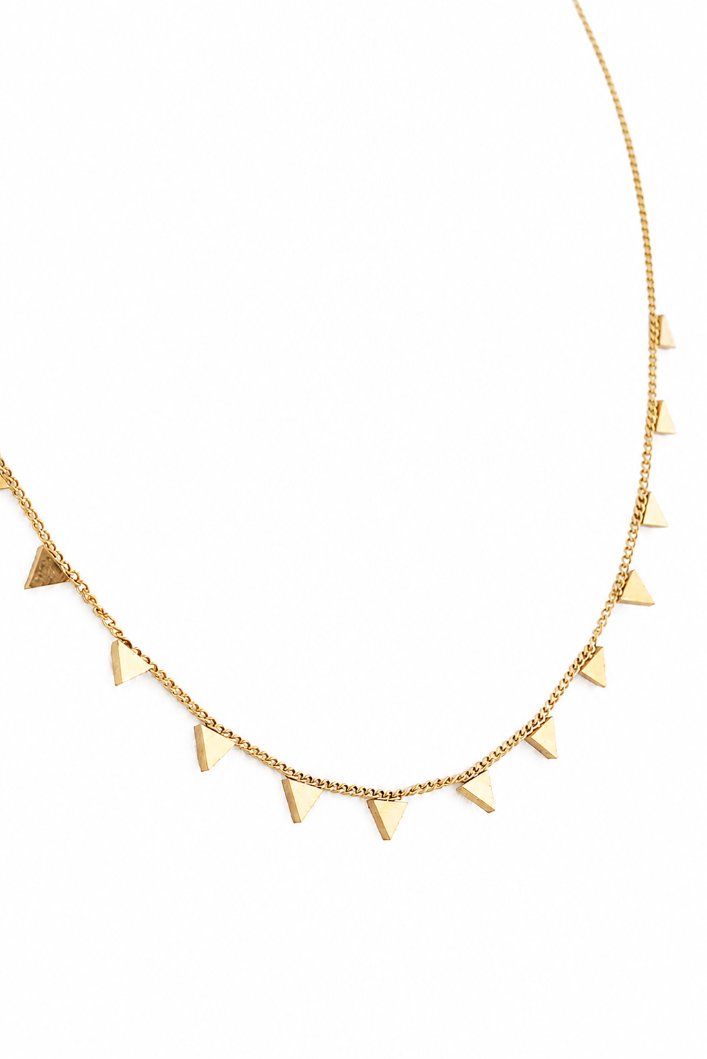 Golden Peaks Necklace