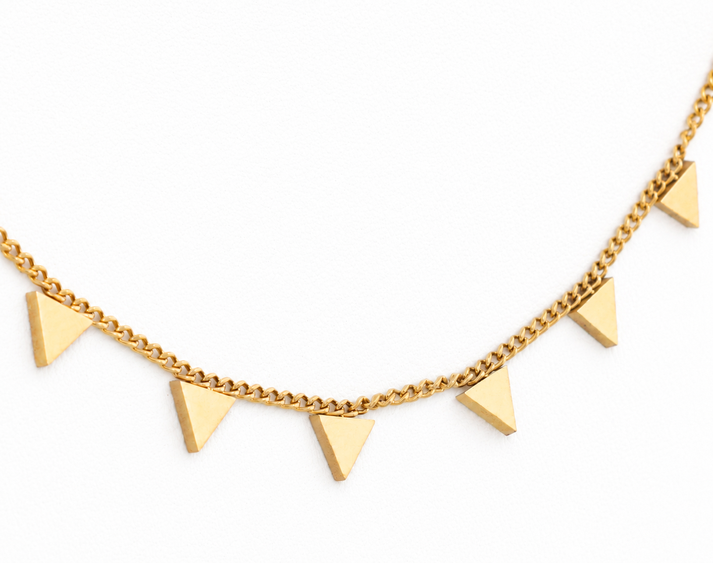 Golden Peaks Necklace