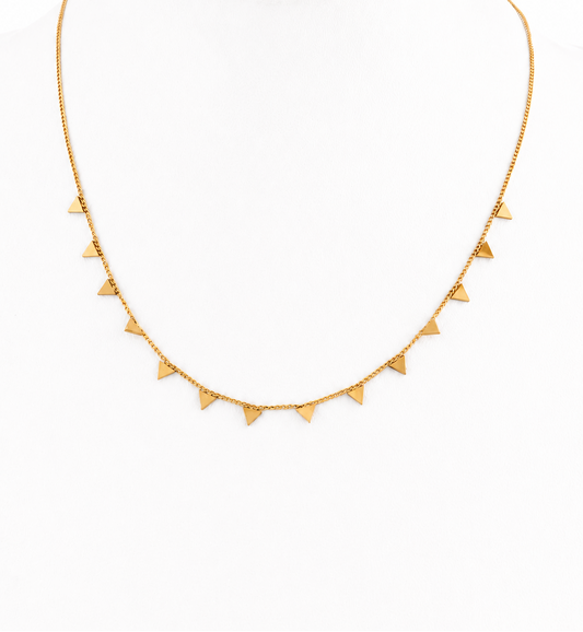 Golden Peaks Necklace
