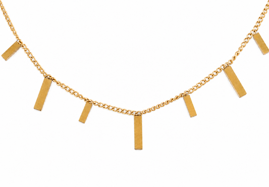 Golden Flicker Necklace