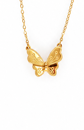 Boho Butterfly Necklace