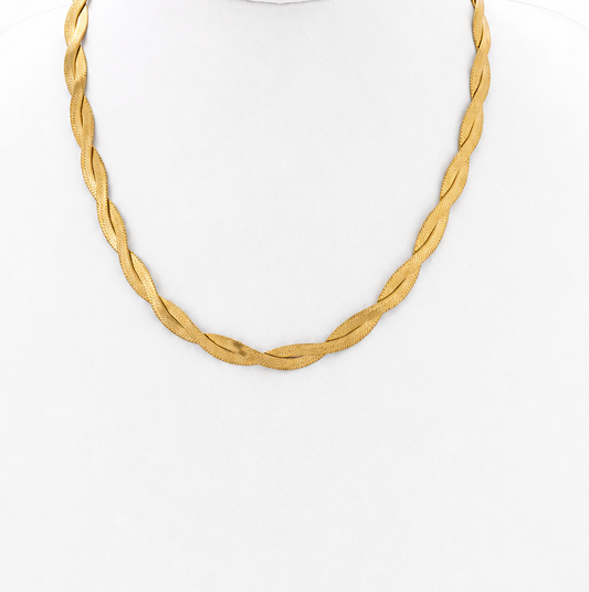 Gold Intertwine Necklace
