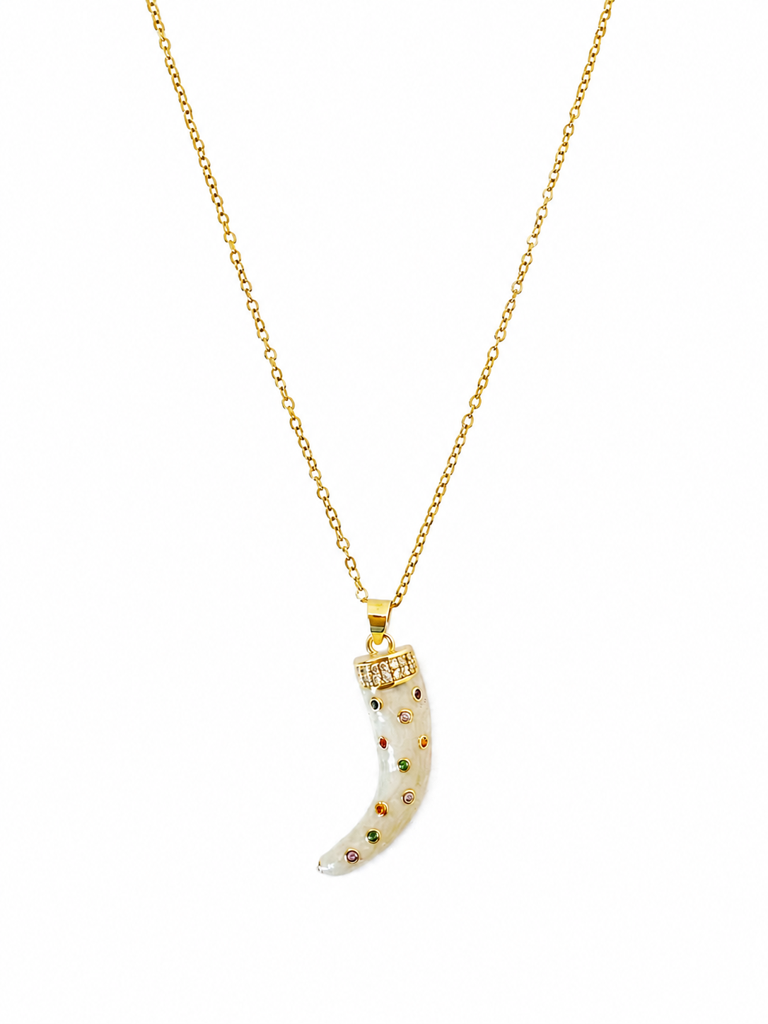 Amore Horn Necklace