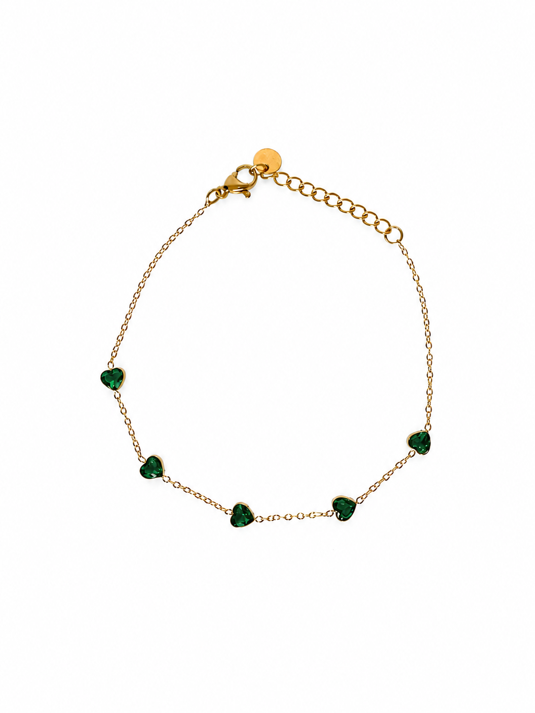 Heart of Emerald Bracelet