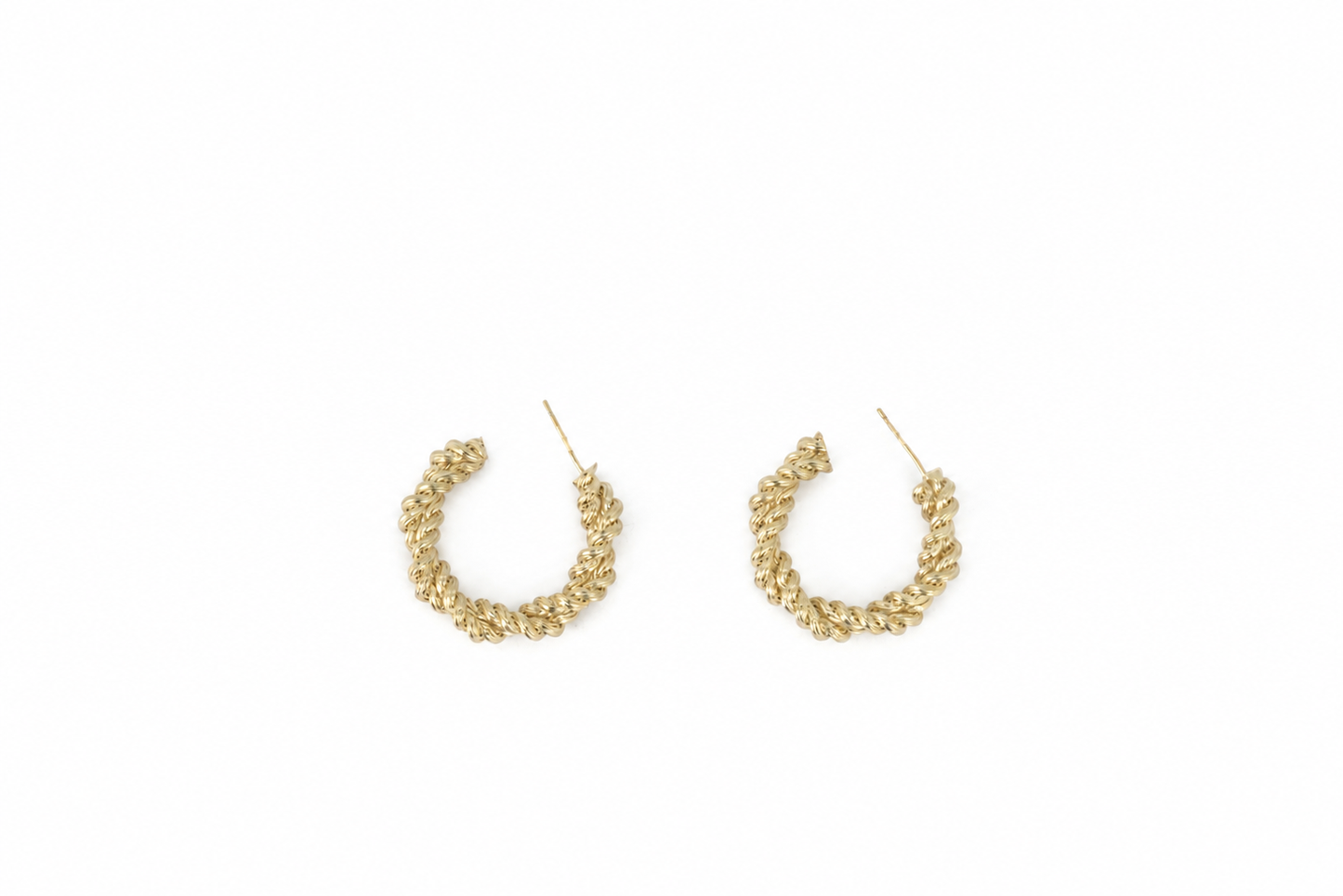 Rope Luxe Hoops