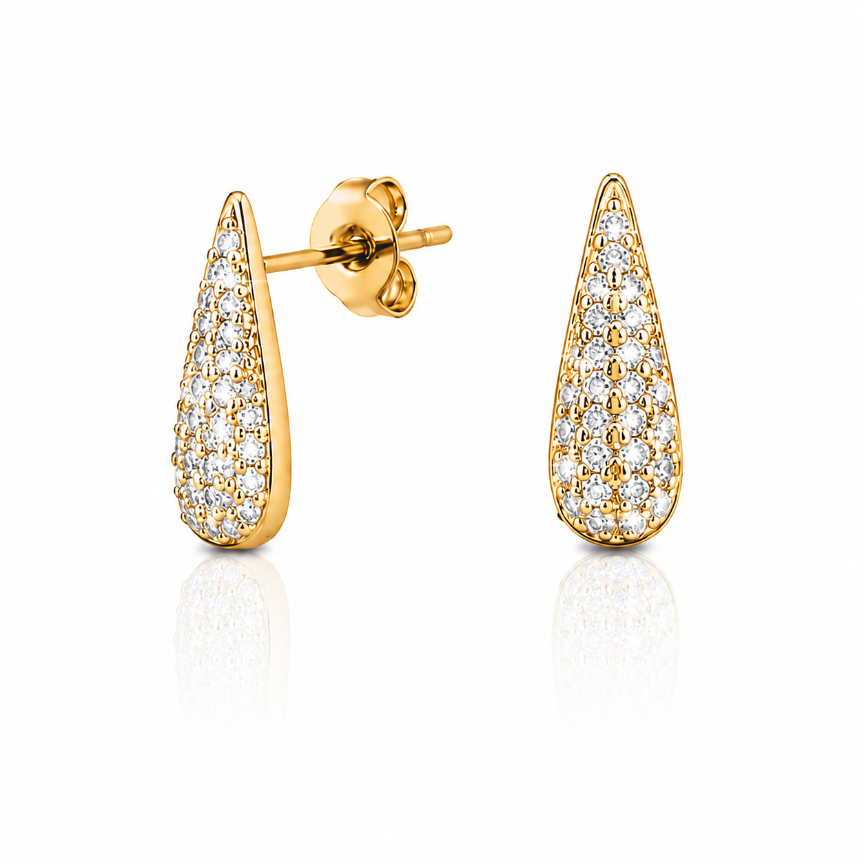 Lumière Teardrop Studs