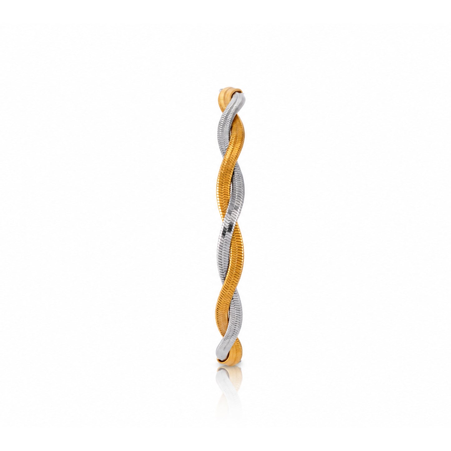 Intertwine Two-Tone Bracelet