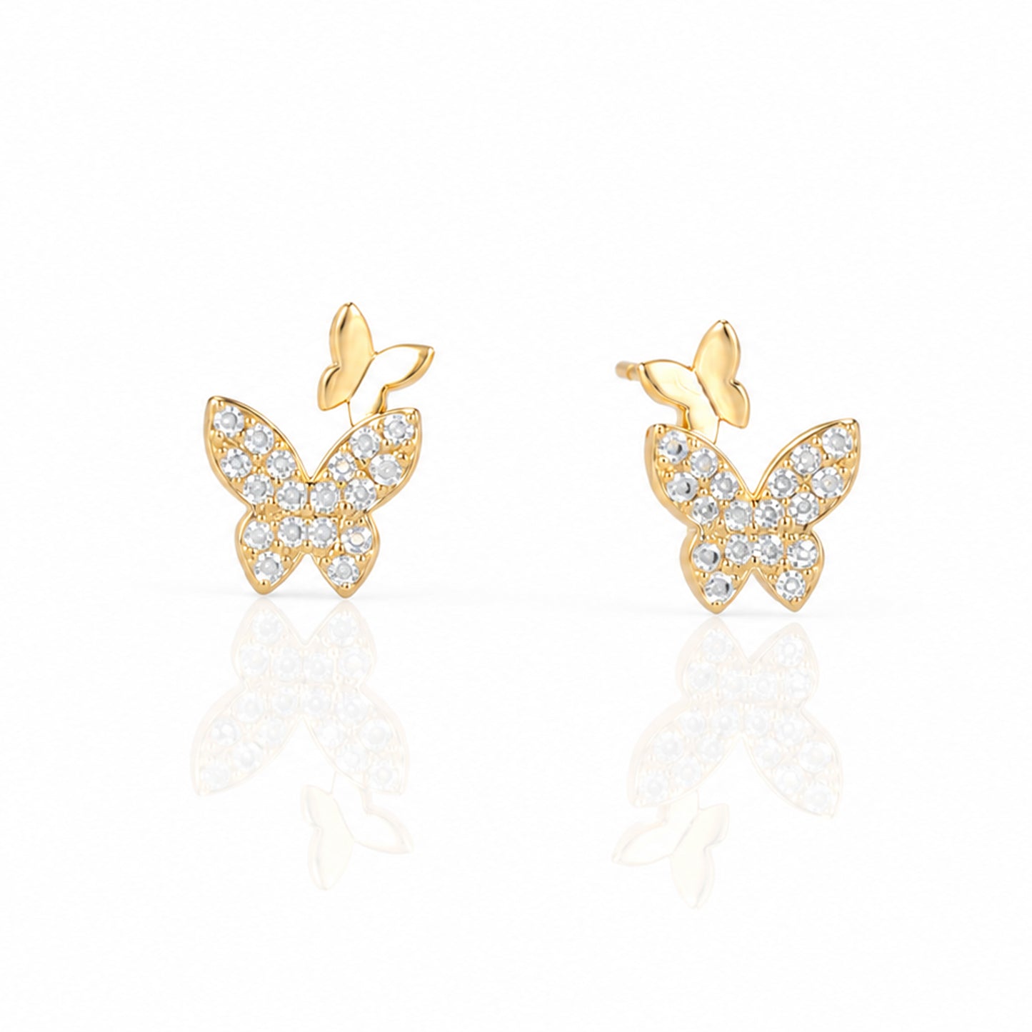 Butterfly Duet Studs
