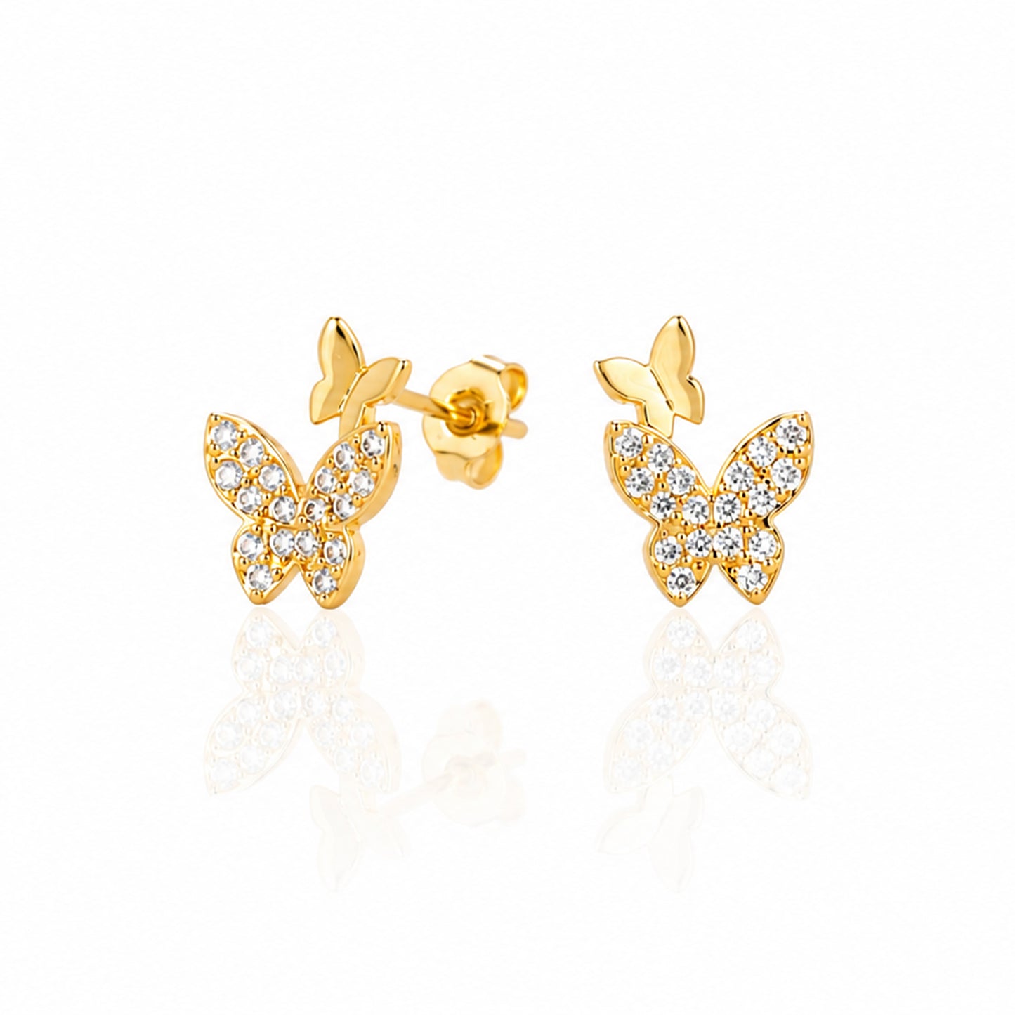Butterfly Duet Studs