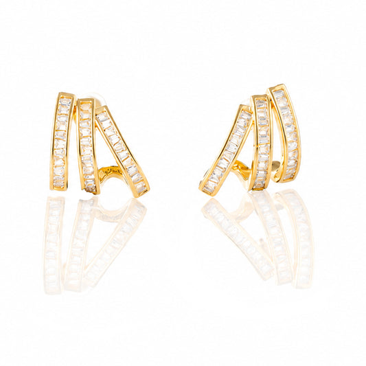 Trinity Gleam Earrings