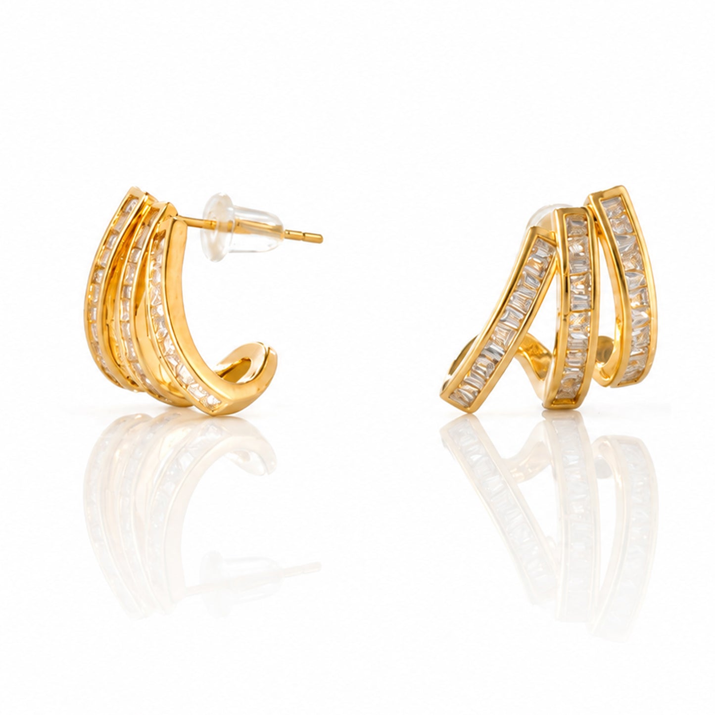 Trinity Gleam Earrings