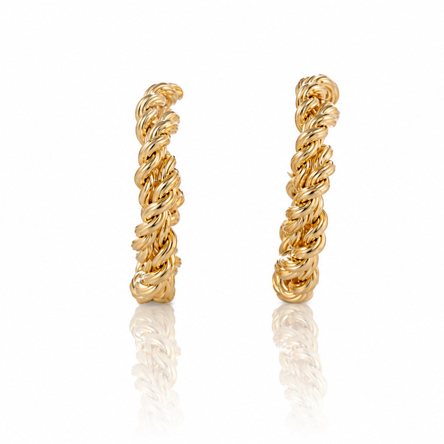 Rope Luxe Hoops