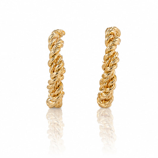 Rope Luxe Hoops