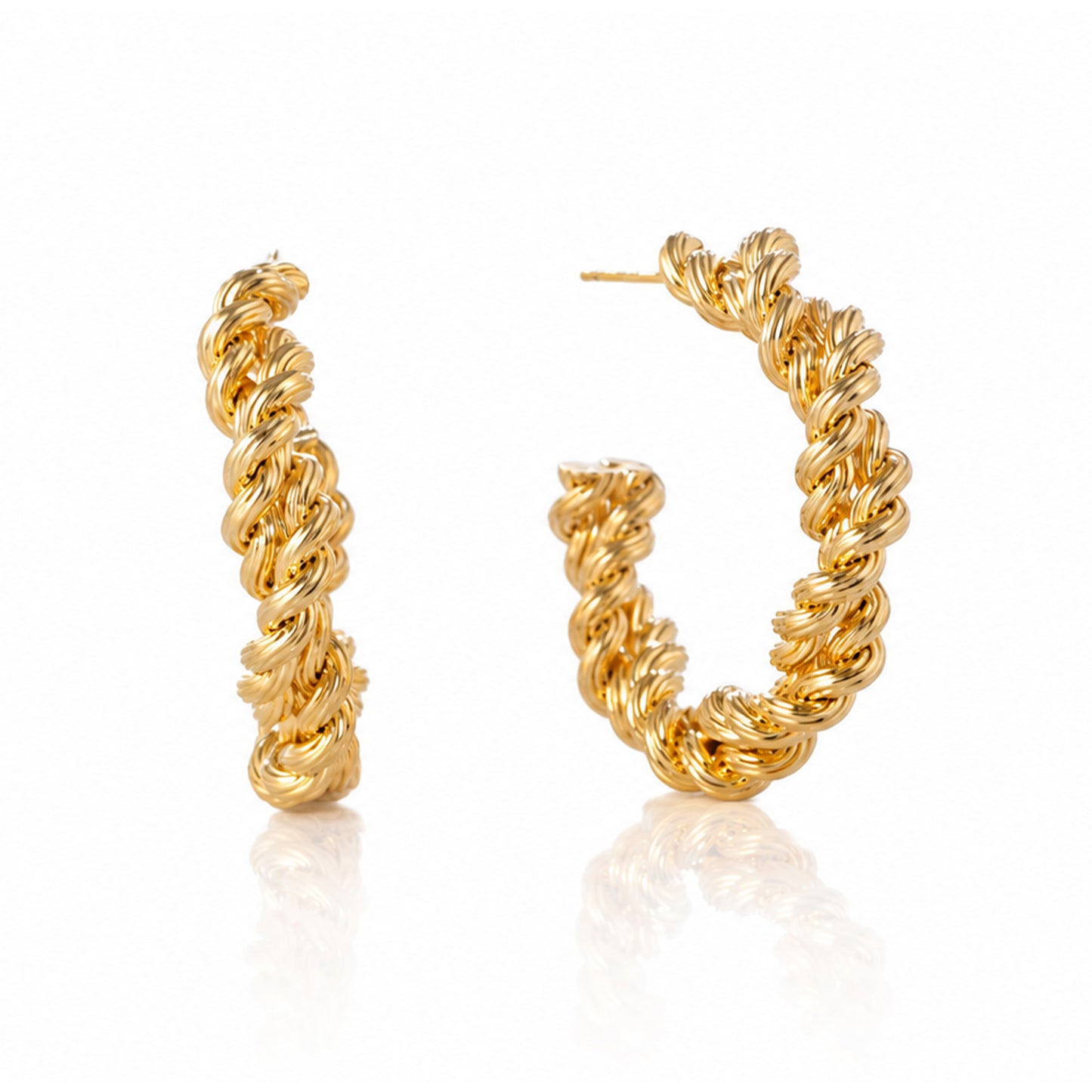 Rope Luxe Hoops