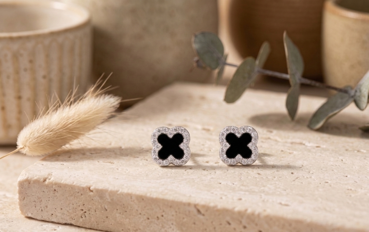 Midnight Spark Studs
