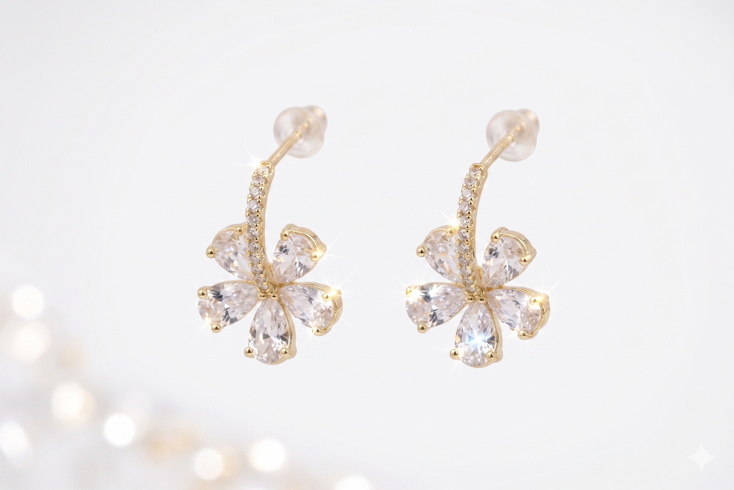Bloom and Brilliance Earrings