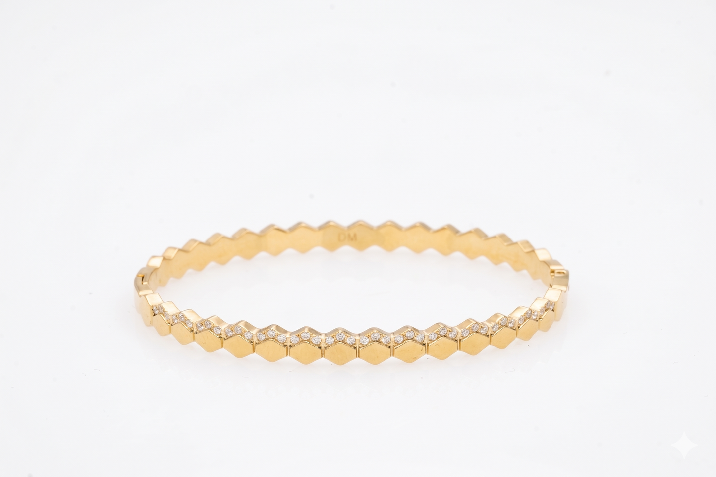 Scalloped Diamond Bracelet