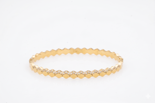 Scalloped Diamond Bracelet