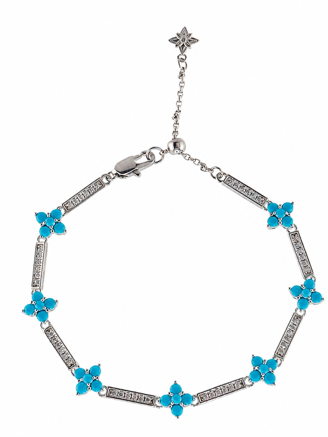 Turquoise Bloom Bracelet