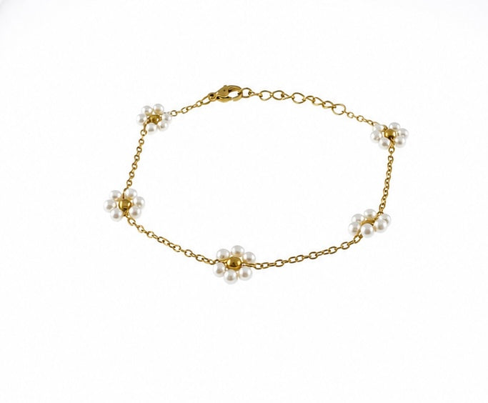 Pearl Petals Bracelet