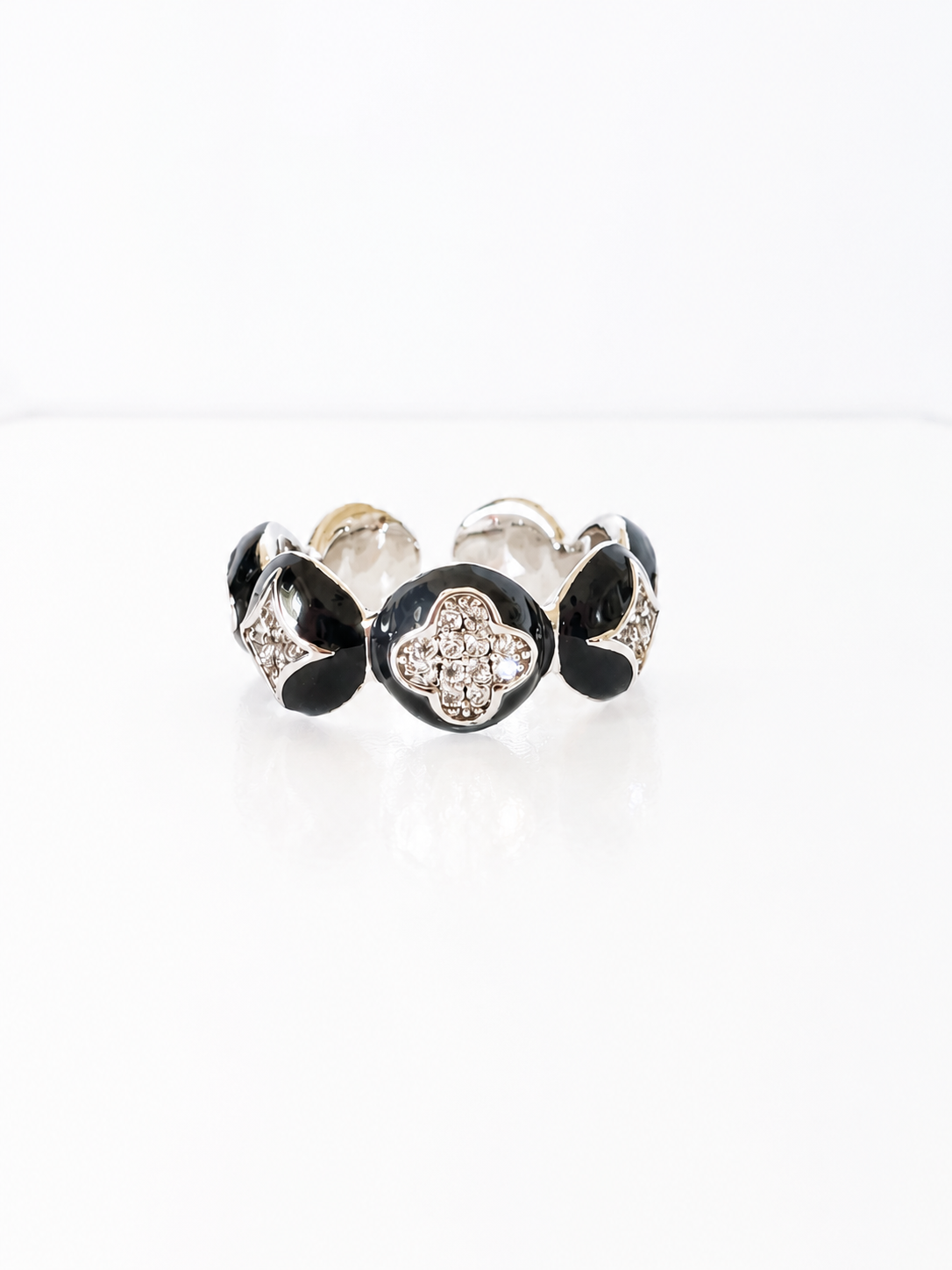 Midnight Blossom Ring