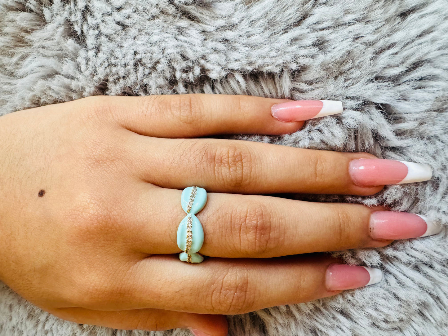 Azure Orbit Ring
