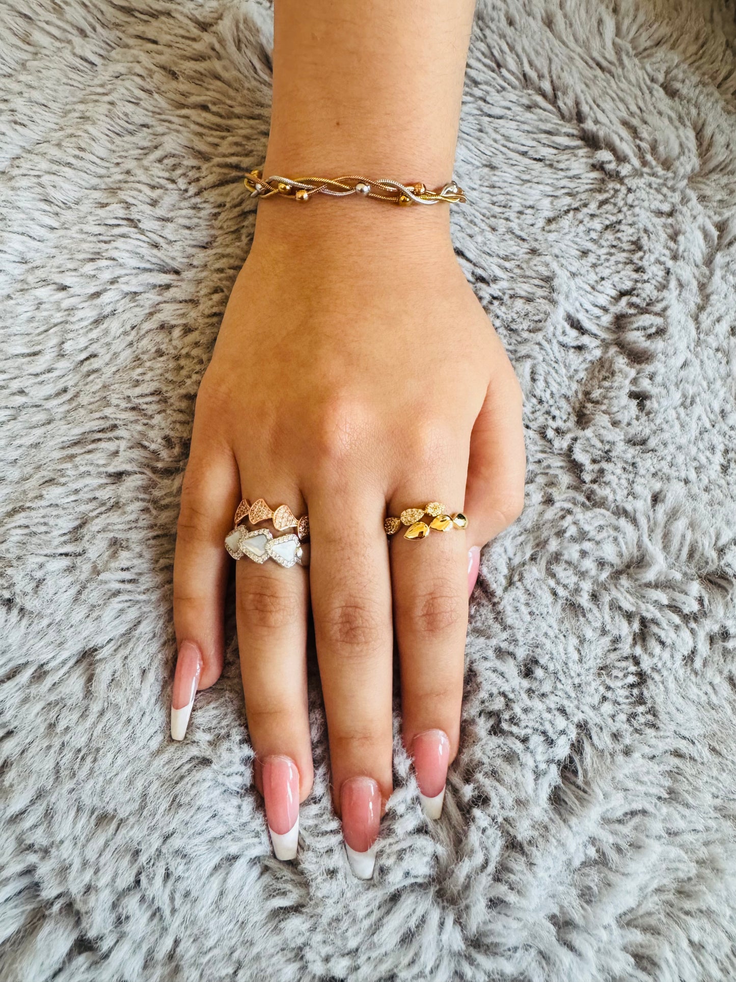 Olive Stack Ring