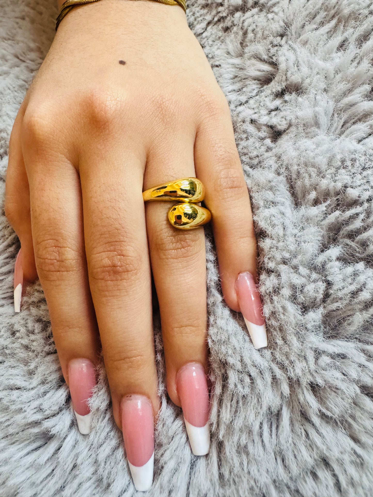 Golden Embrace Ring