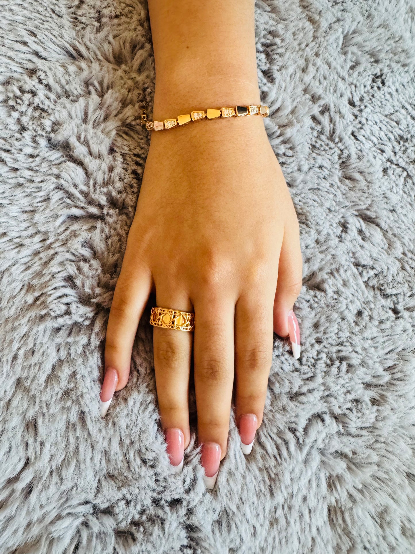 Golden Prism Bracelet