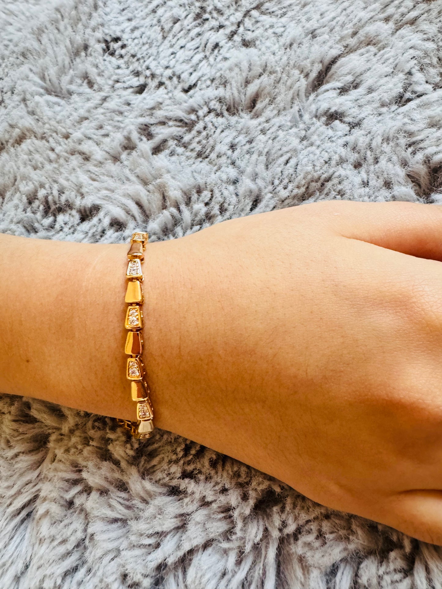 Golden Prism Bracelet