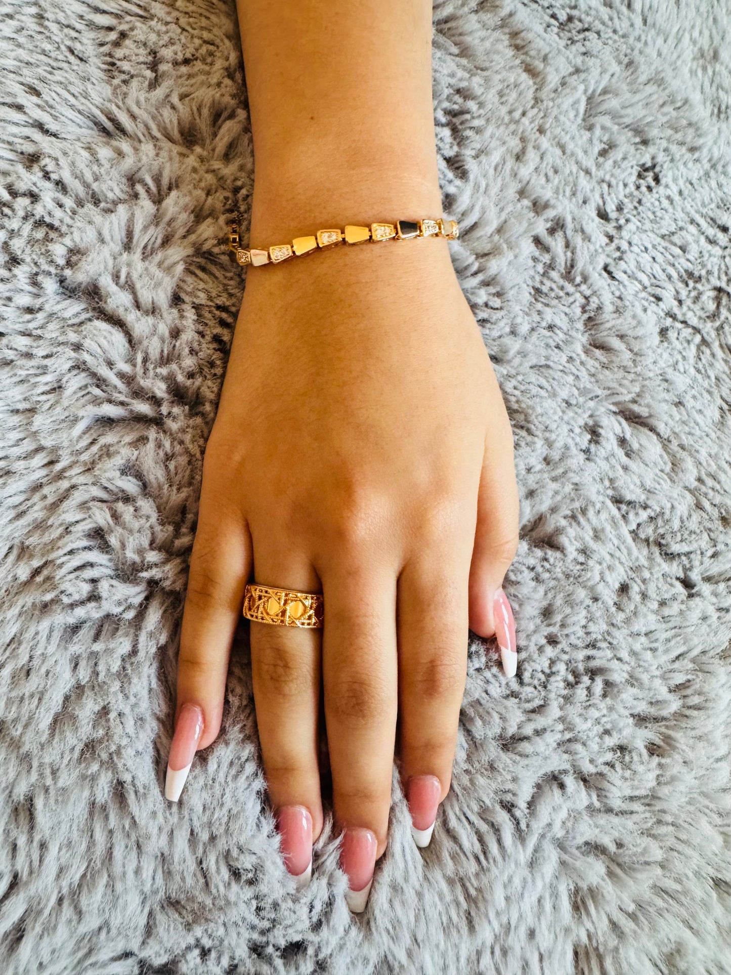 Golden Prism Bracelet