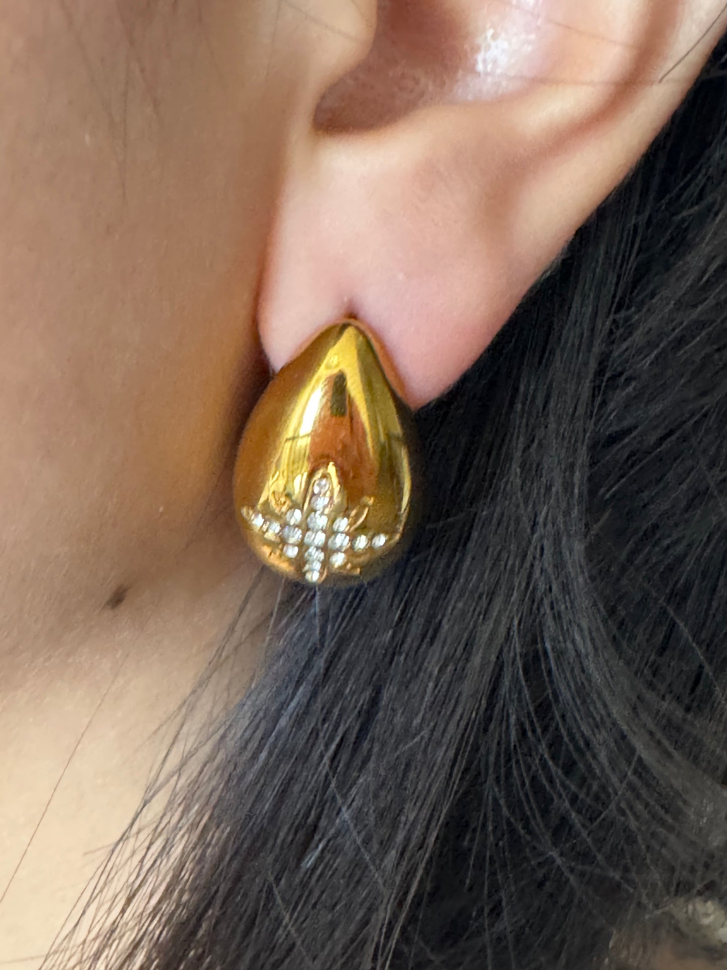 Golden Polaris Earrings