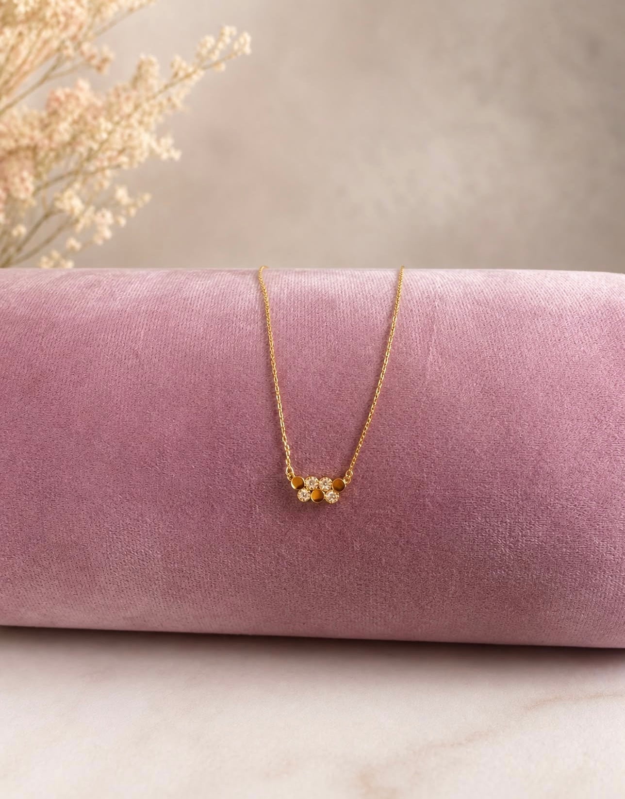 Elara Cluster Necklace