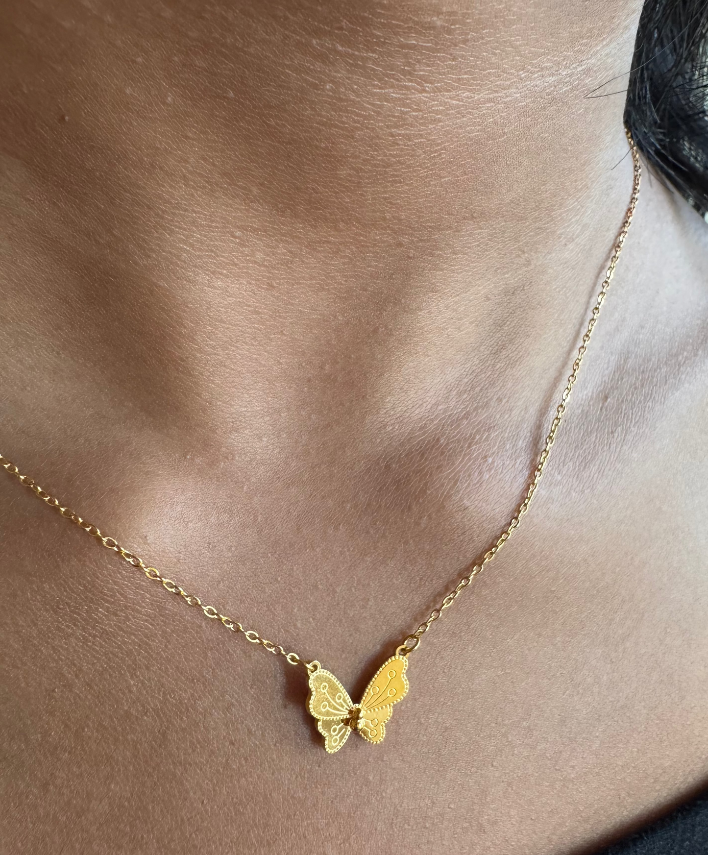 Boho Butterfly Necklace