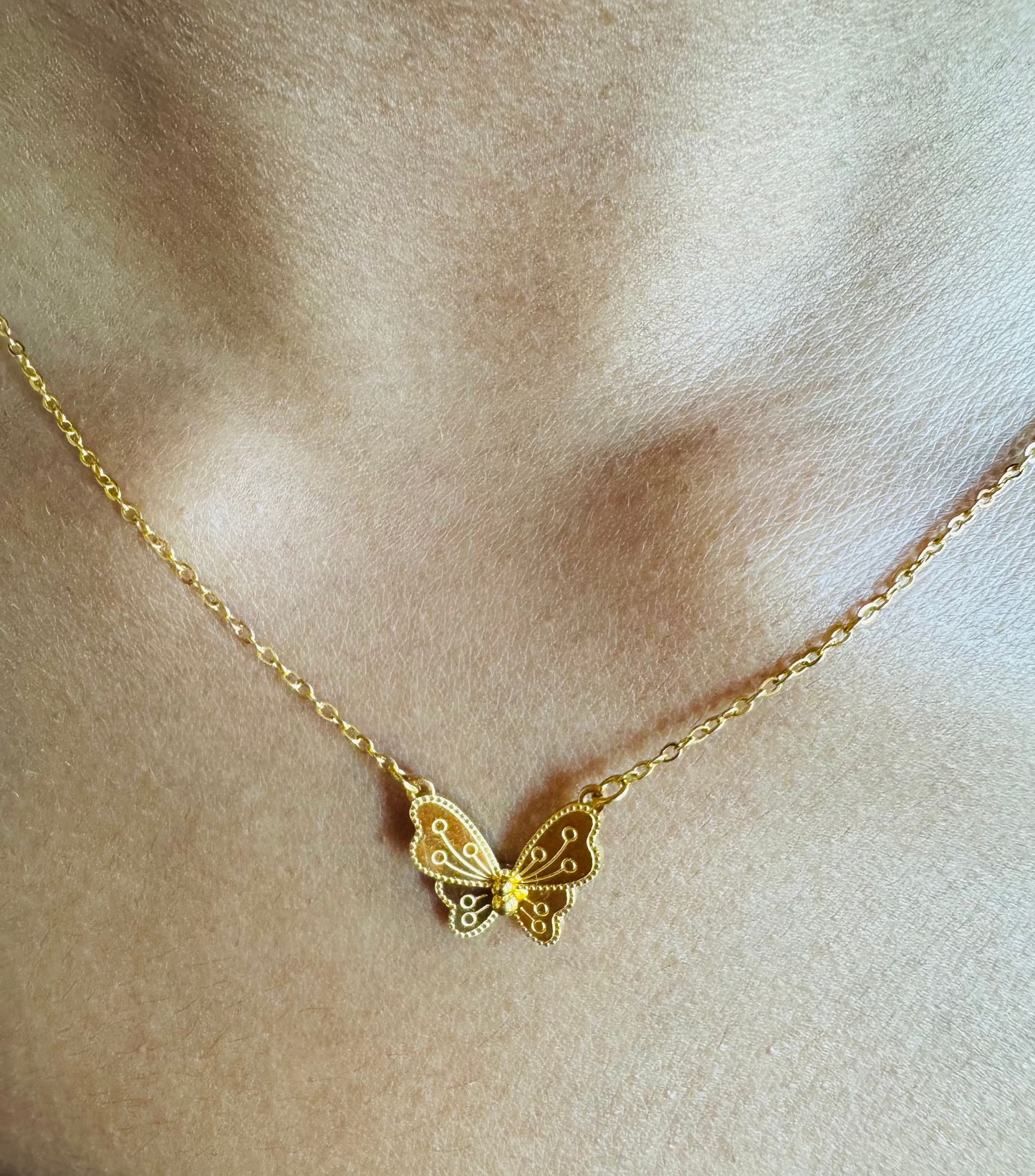 Boho Butterfly Necklace