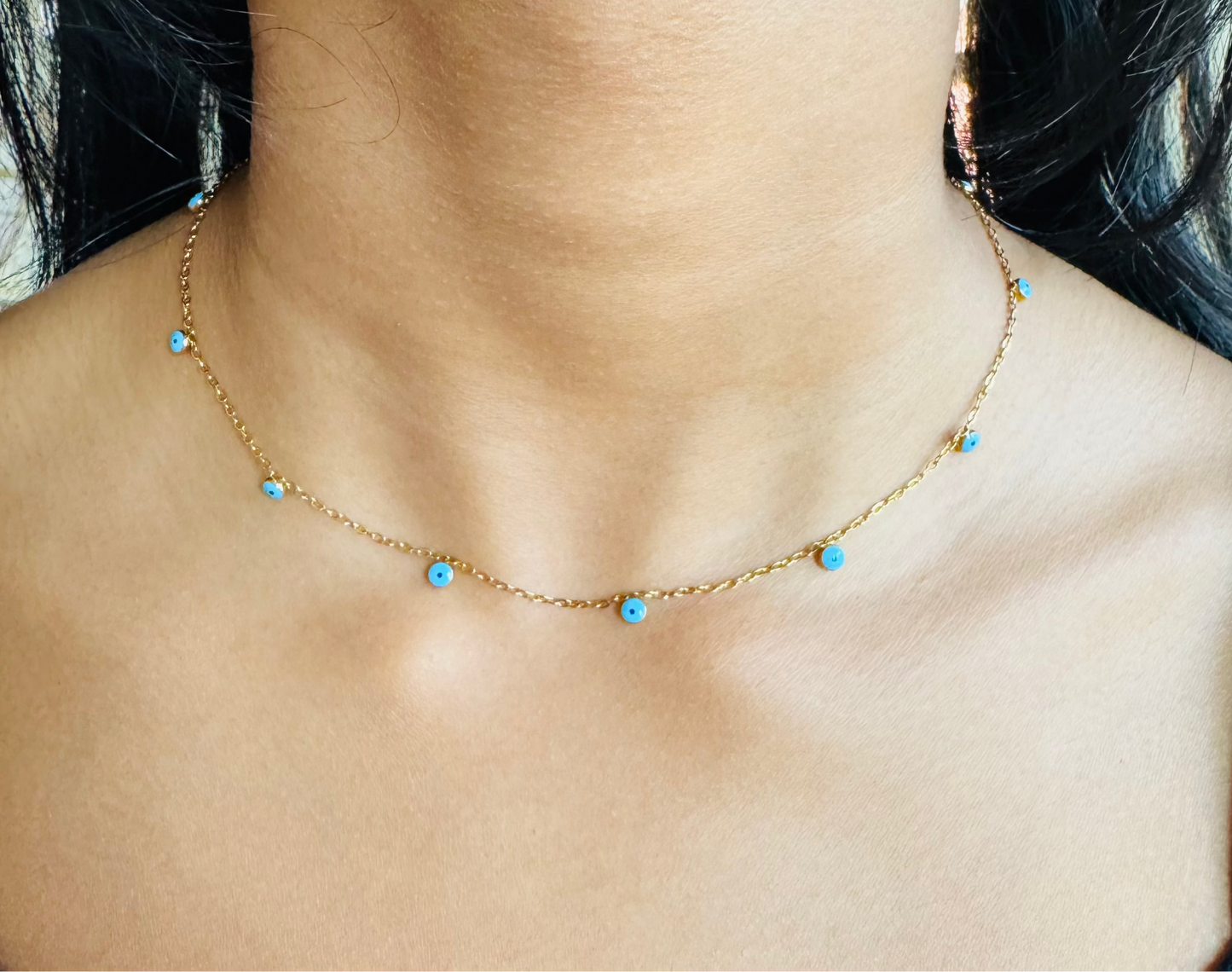 Azure Guardian Necklace