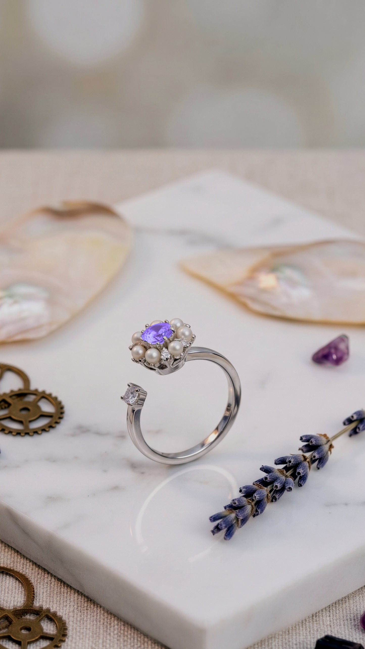 Pinwheel Bloom Ring